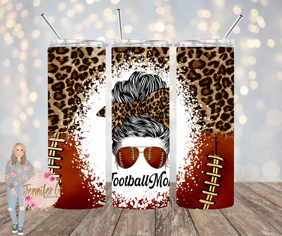 Leopard Football Mom