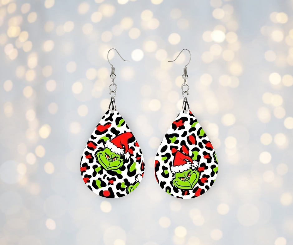 Grinch Earrings