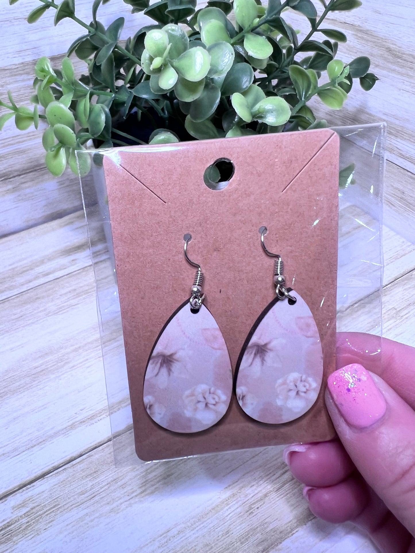 Pink Whisper Earrings