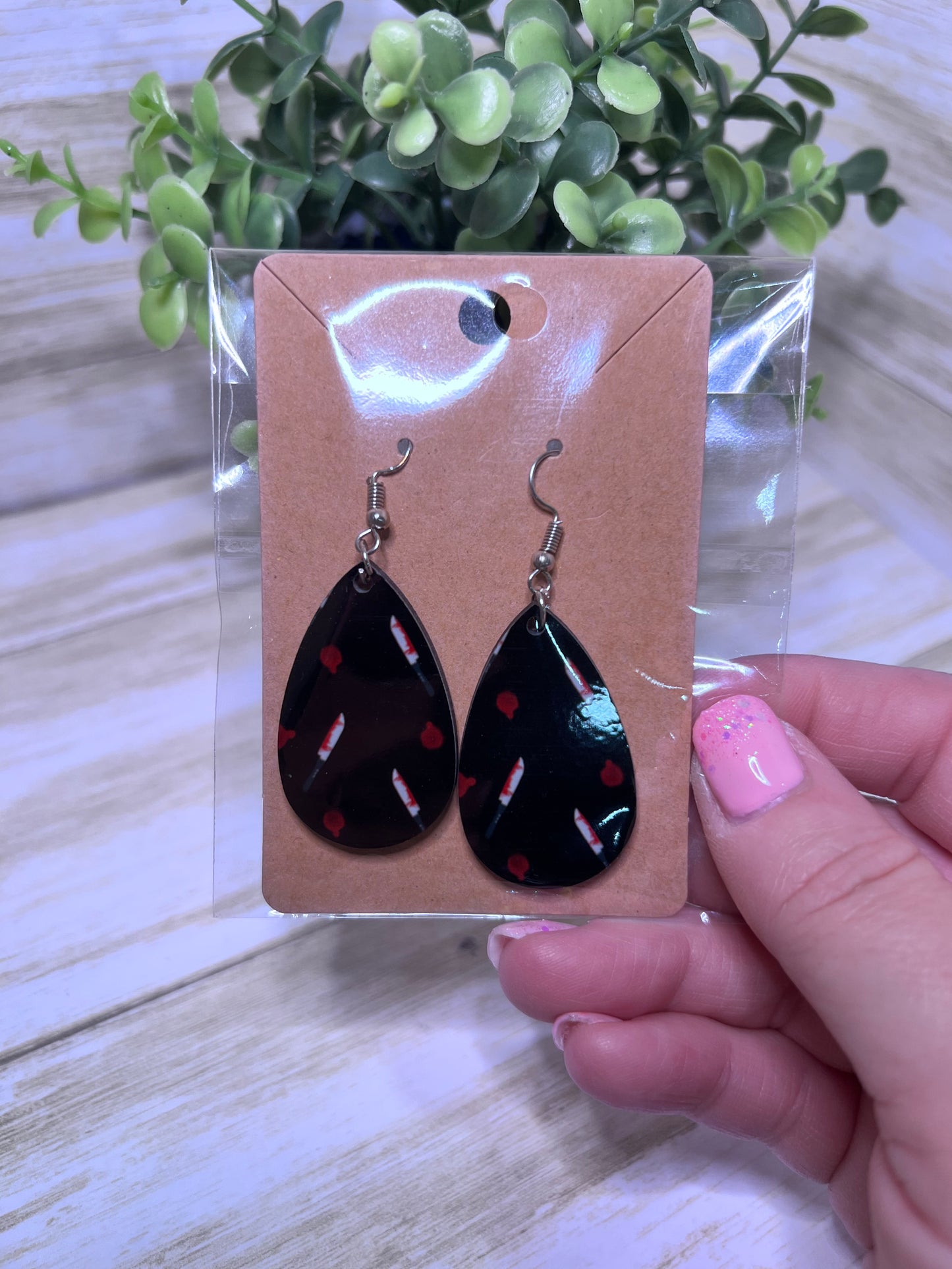 Knives Out Earrings