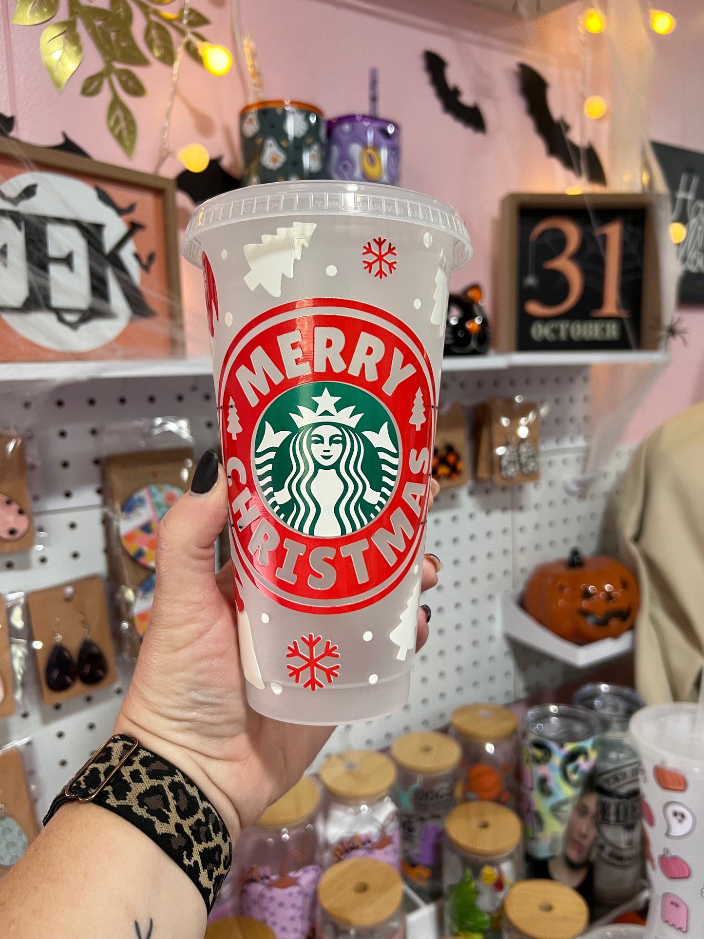 Merry Gnomy Christmas SB Cold Cup