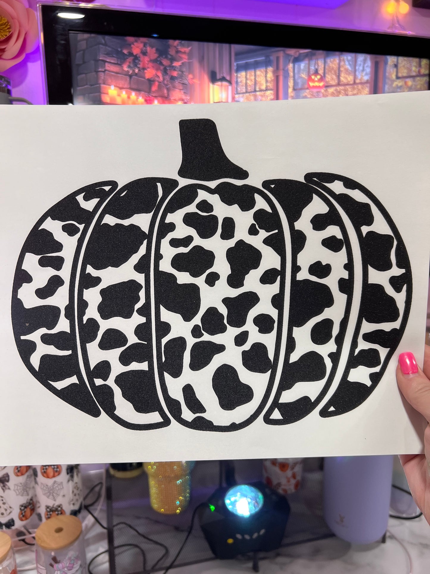 Cowhide Pumpkin
