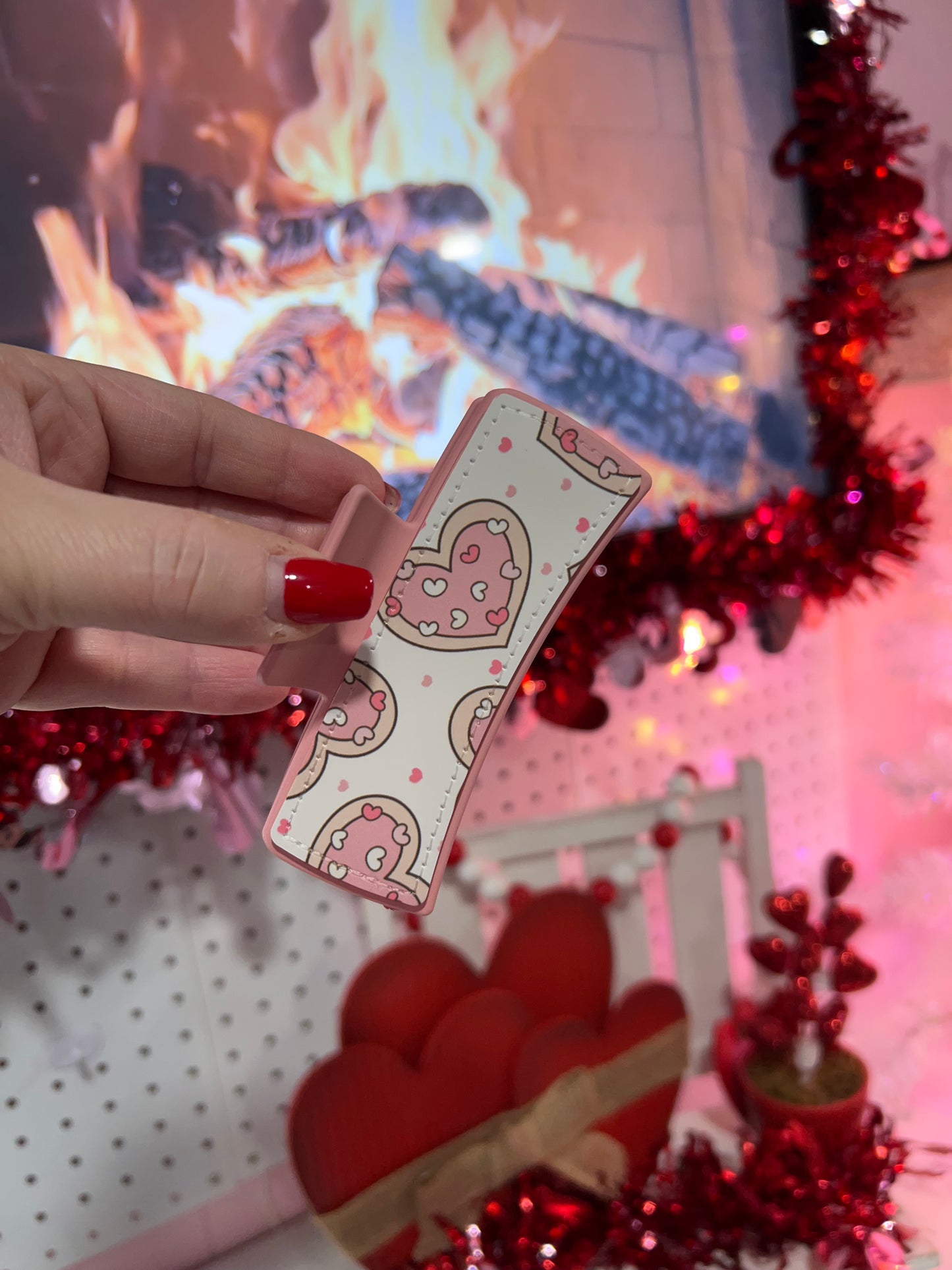 Pink Valentine Cookie