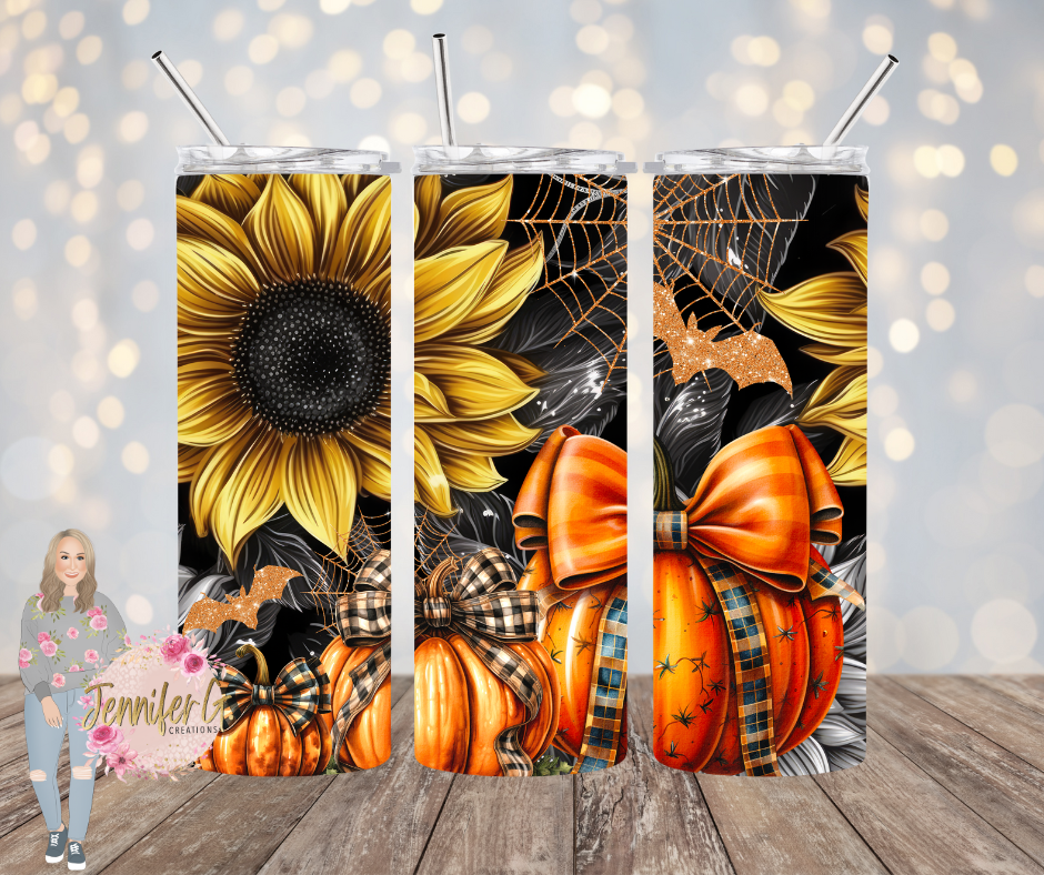 Sunflowers and Pumpkins