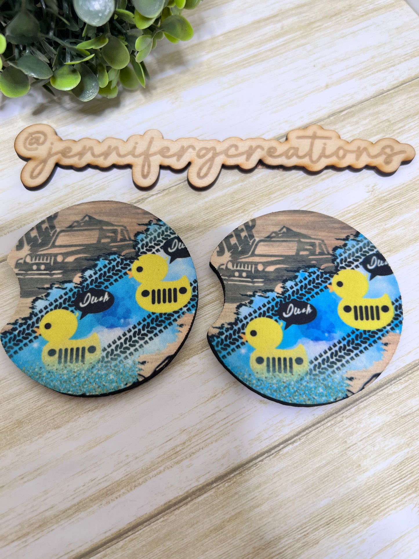 Duck Truck Car Coaster