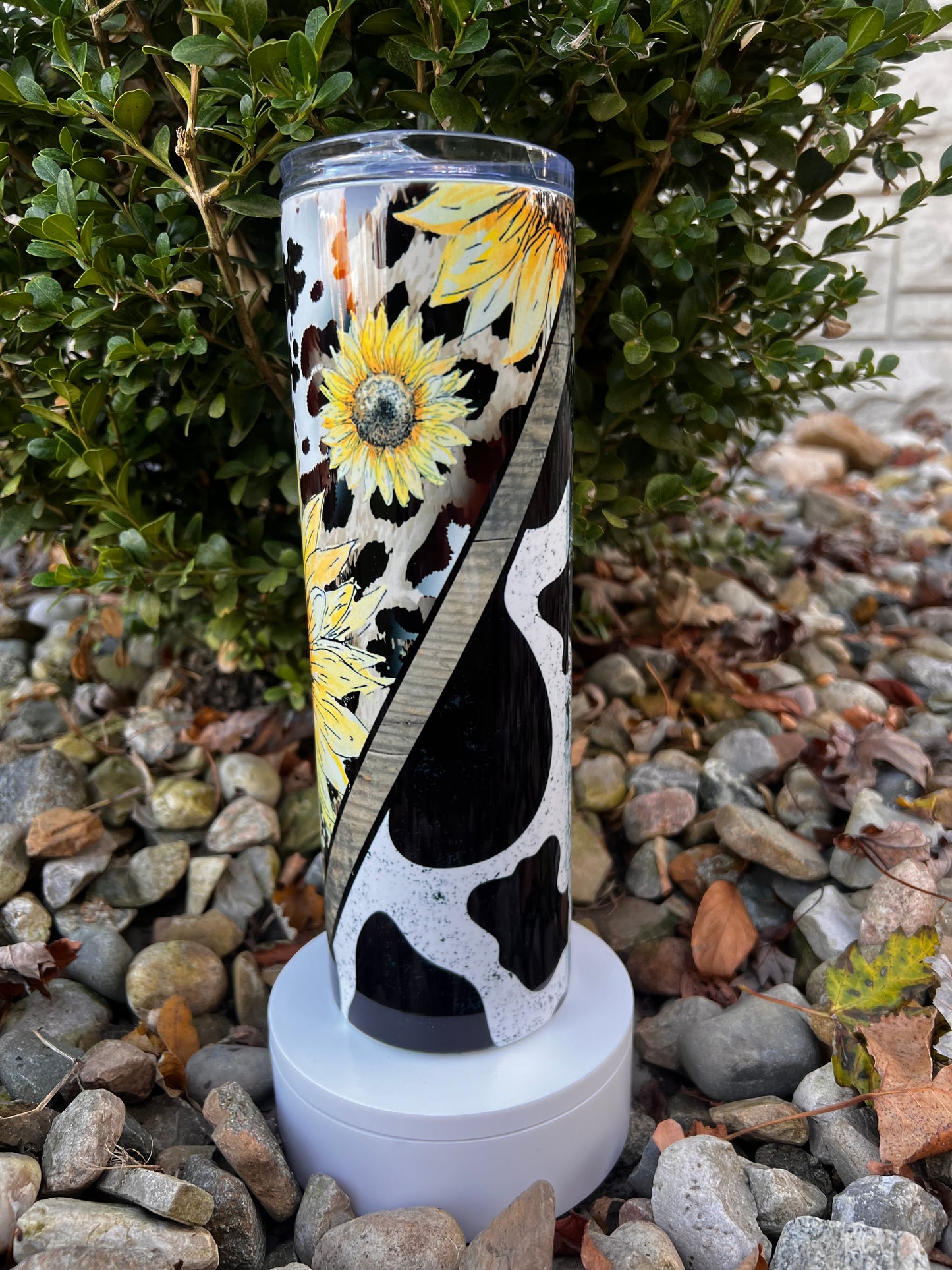 Cow Flower Tumbler
