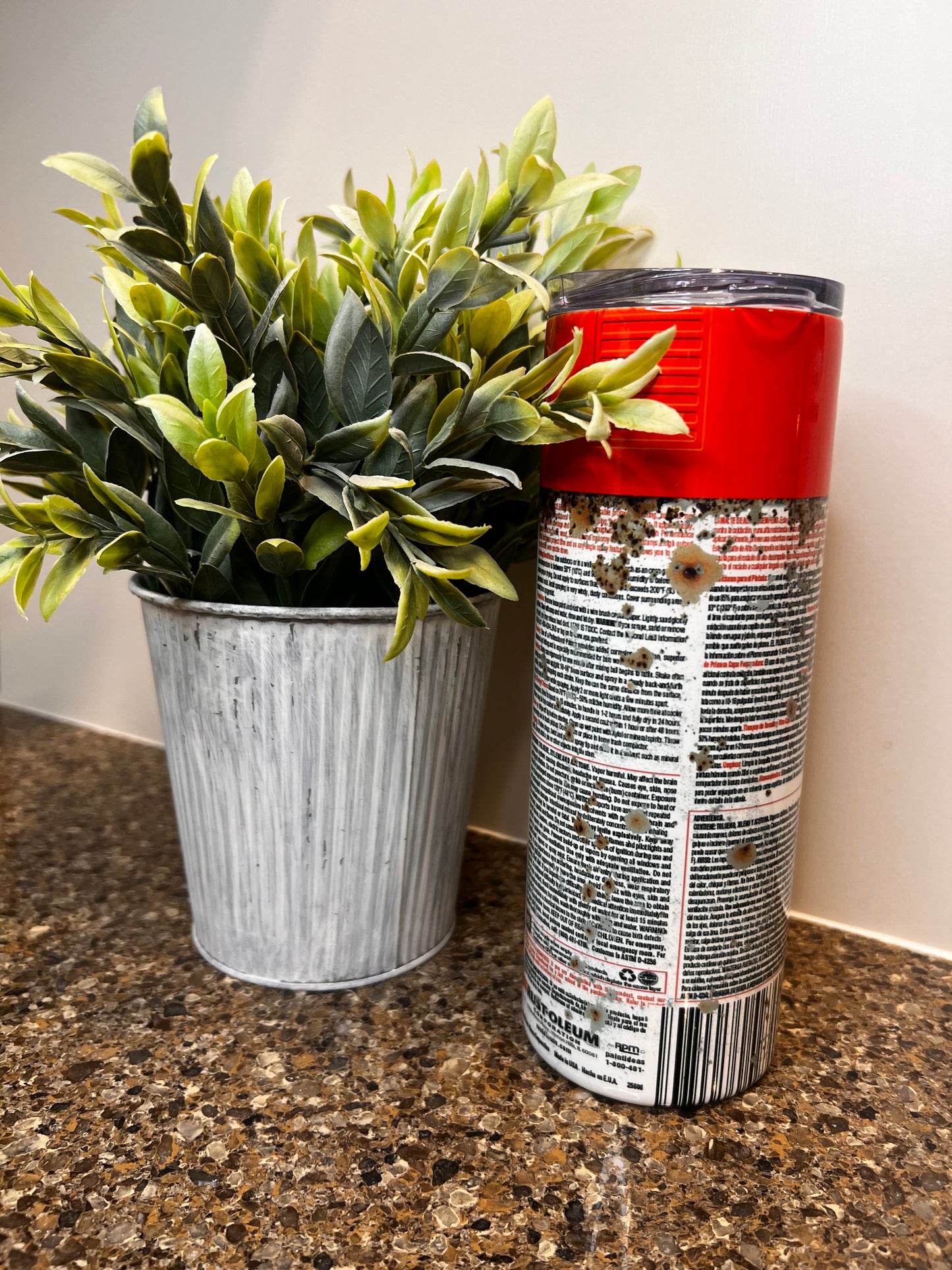 Spray Paint Red