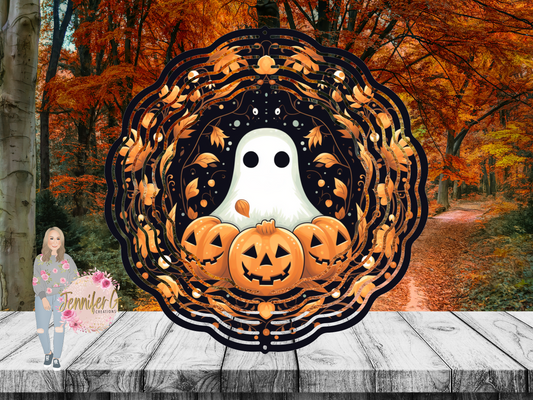 Ghost and Pumpkins