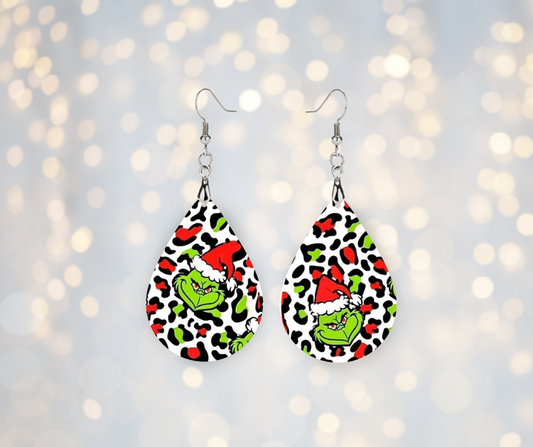 Grinch Earrings