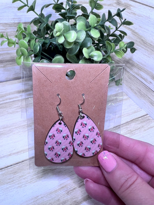 Roses and Skulls Earrings