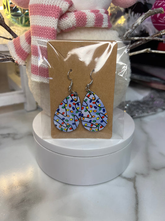 Christmas Lights  Earrings