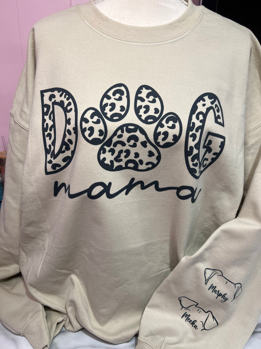 Customized Dog Mom Crewneck