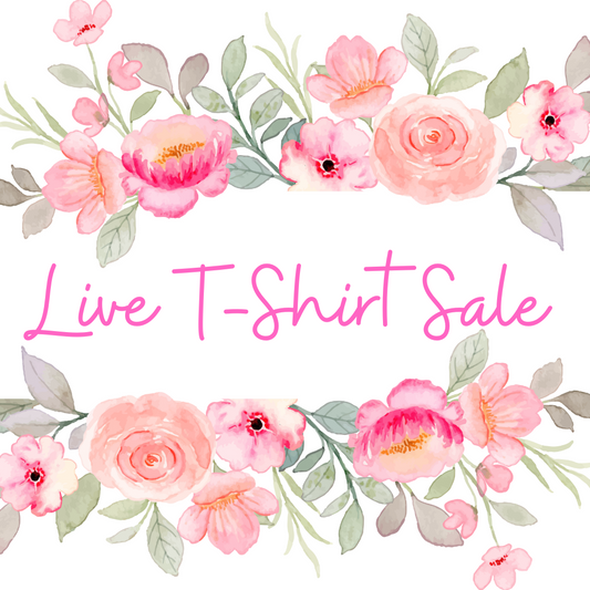 Live T Shirt Sale