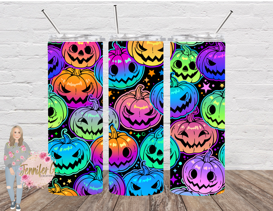 Neon Pumpkins