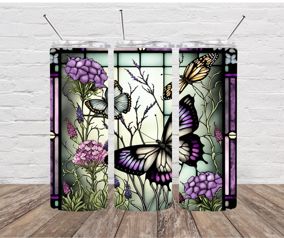 Stained Glass Butterfly