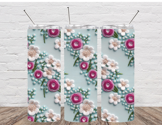 Embroidered Flowers