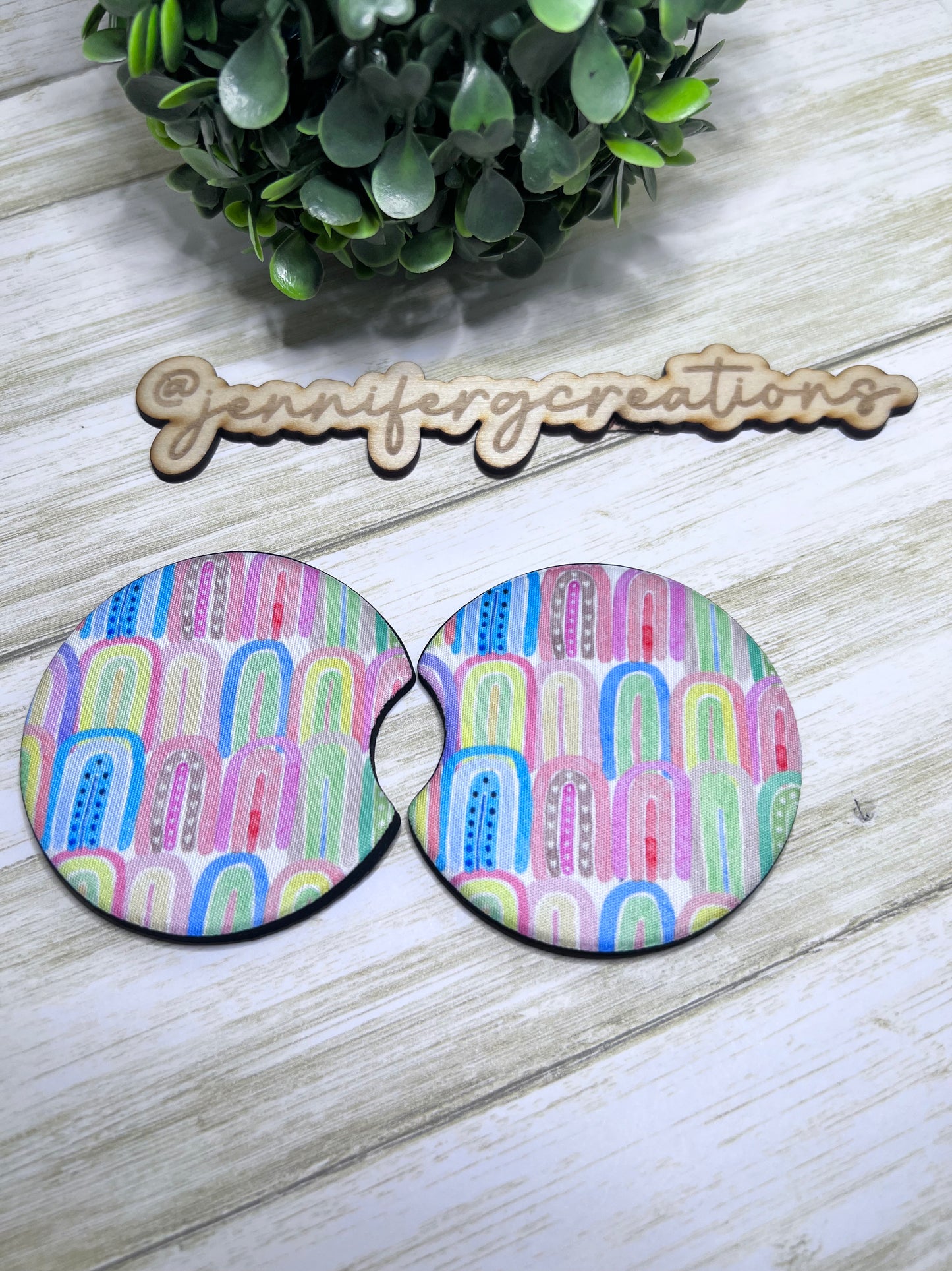 Over The Rainbow CarCoaster