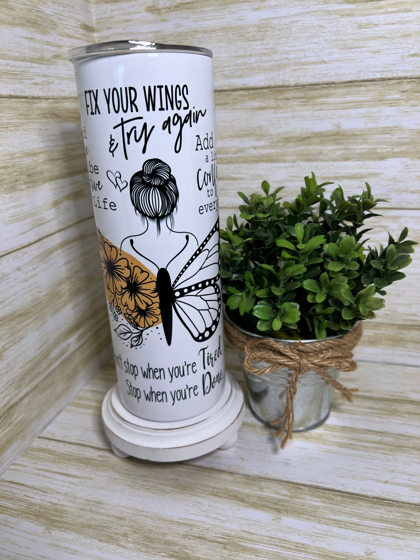 Fix Your Wings and Try Again
