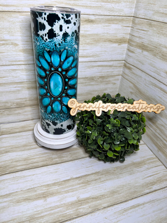 Turquoise Cow