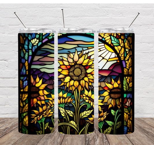 Stained Sunflower